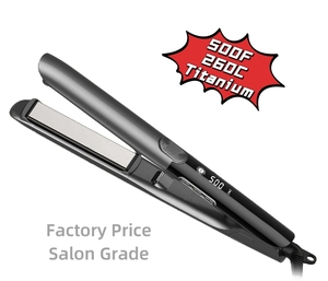 Prancha de Cabelo Profissional 500F de Titânio Tornado com Display LCD, Vibração Iônica Elétrica e Etiqueta Privada Personalizada - Product Image 6