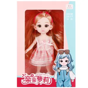 2023 Shantou high quality doll 13 jointed princess set 3D real eye children's girls toys gifts