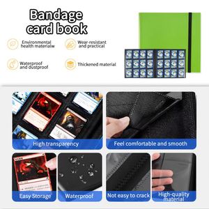 Album de cartes à collectionner FX Custom avec sangle élastique - Classeur à 360 pochettes latérales pour cartes de jeu, 12 pochettes - Product Image 6