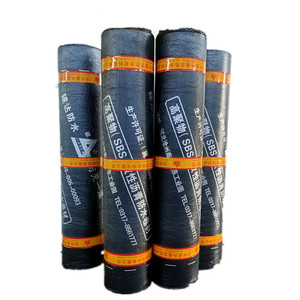 Membrane d'étanchéité en <span class=keywords><strong>bitume</strong></span> modifié auto-adhésive en aluminium renforcé de fibre de verre de 1.2mm - Product Image 1