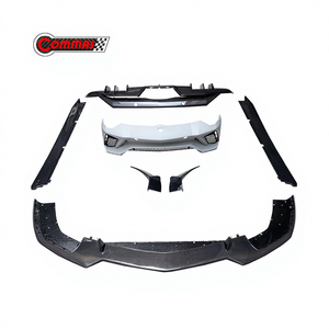 Nouvel arrivage : Kit carrosserie style OEM en fibre de carbone et fibre de verre pour Lamborghini Aventador LP740 (lame avant, jupes latérales, diffuseur arrière) - Product Image 1