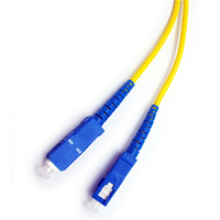 OWIRE intérieur Duplex MPO Multi-mode Fiber Optic Patch Cord Secure Optical Connection Office Telecommunication System Fiable