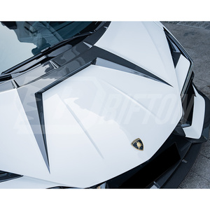Capot en fibre de carbone entièrement visible style MSY pour Lamborghini Revuelto 2023 et suivants - Product Image 4