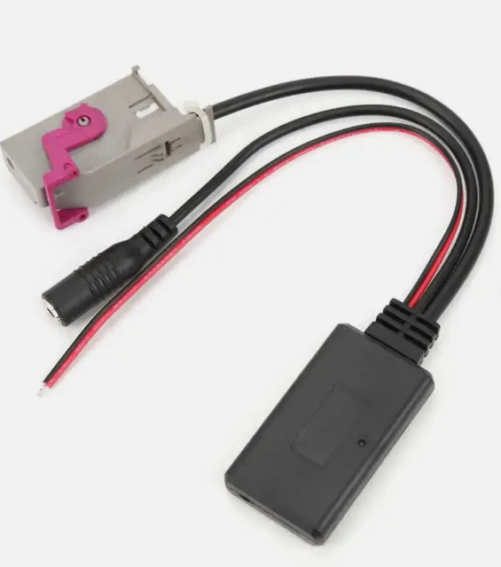For Hands-Free Aux-in Adapter for Audi RNS-E MP3 Music Navigation Plus