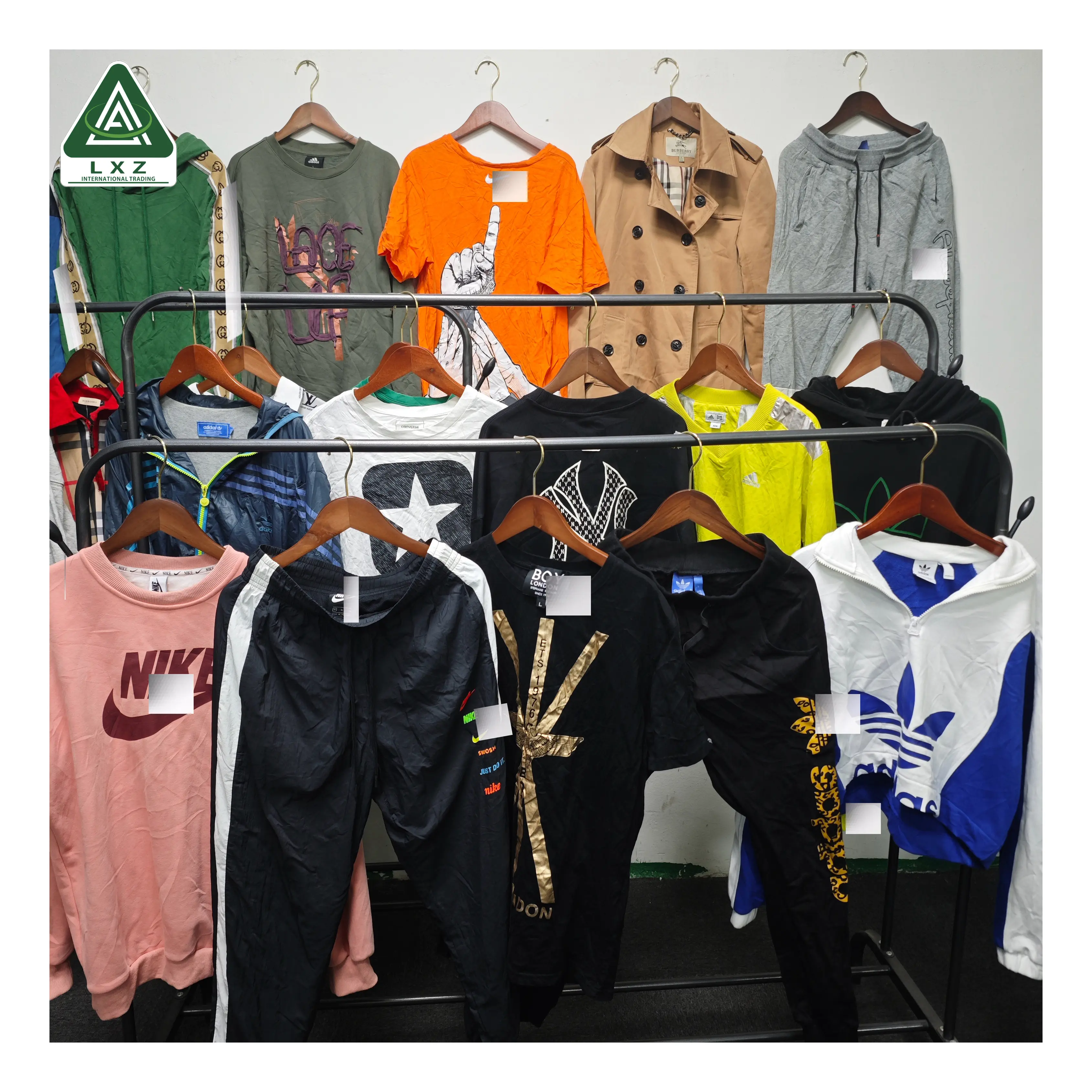 Used Mixed Branded Clothes Second Hand Coat For Men And Women Daily T-shirt Sport Pants Used Clothing Mixed Wholesale Cloth
