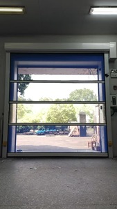 Porte en tissu <span class=keywords><strong>roulant</strong></span> à énergie optimisée, fermeture à ouverture ultra rapide, joint à valeur R élevée et système de dissipation d'impact à bord souple - Product Image 2