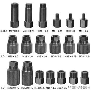 Kit de herramientas neumáticas para extracción de inyectores diésel, 21 piezas de acero al carbono con adaptadores para desmontaje de inyectores de combustible - Product Image 3
