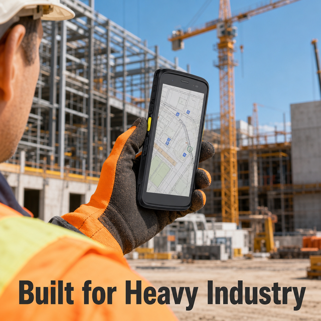 Industrial Grade Handheld Terminal for Mining Operation Harse Environment Data Tool Kit
