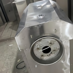 Machine à torréfier les noix <span class=keywords><strong>de</strong></span> cajou grande capacité 100 kg en acier inoxydable pour amandes, noisettes, <span class=keywords><strong>graines</strong></span> <span class=keywords><strong>de</strong></span> <span class=keywords><strong>tournesol</strong></span> - Product Image 2