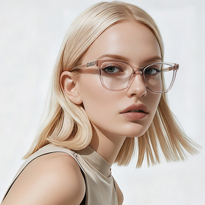 MS 83632 2025 Nuevas Gafas TR90+Metal para Mujer, Gafas Ópticas con Bloqueo de Luz Azul, Monturas Personalizables - Product Image 1
