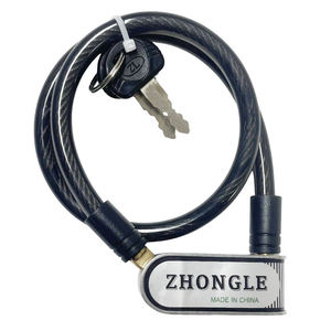 <span class=keywords><strong>Antivol</strong></span> de roue de vélo de montagne à câble économique, accessoires de vélo et moto - Product Image 1