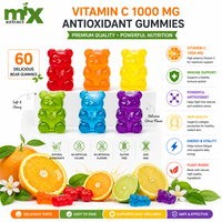Gummies Antioxydantes à la Vitamine C 1000mg Marque Blanche Mix Extract – Soutien Immunitaire & Complément Quotidien pour le Bien-être