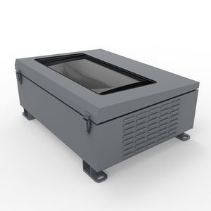 Boîtier de projecteur thermostat extérieur personnalisé Ip65 Boîtier extérieur de projecteur résistant aux intempéries avec <span class=keywords><strong>ventilateur</strong></span> - Product Image 5