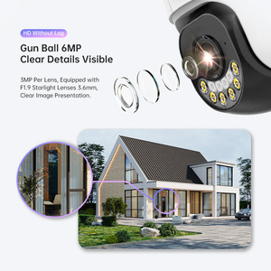ICSee 360 Degree <b>Wireless</b> IP <b>Camera</b> 1080P Night Vision PTZ <b>Outdoor</b> Surveillance - Product Image 4