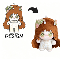 Poupée en coton personnalisée, jouet en peluche, personnage de jeu, animal en peluche, pendentif, marchandise d'anime, poupée douce pour les fans, cadeau OEM
