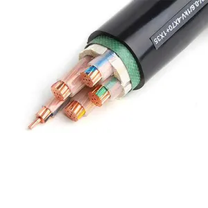 Kabel Baoshida grosir tegangan tinggi 4 inti lapis baja Cu/xlpe/swa/pvc 2.5mm 4mm 6mm kabel listrik tembaga