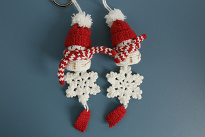 Porte-clés en crochet personnalisé, porte-clés en tricot fait main, animal en peluche, cadeau personnalisé, vente en gros OEM - Product Image 5