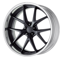 Jantes forgées RXS 10 à rayons en Y, 1 pièce, 19/20/21 pouces, PCD 5*112/5*120, finition noir mat argenté, compatibles avec les berlines BMW M Series Performance