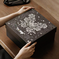 Maßgefertigte Stiftbox aus Hartpappe |   Luxuriöse Geschenkverpackung mit EVA-Einlage |   Perfekt für Kleinunternehmen und Firmengeschenke