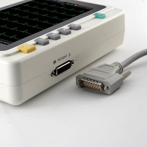 Xách tay <span class=keywords><strong>12</strong></span> CHÌ 3 kênh ekg thiết bị thú y JZ-TEC301 điện tử cầm tay <span class=keywords><strong>ECG</strong></span> máy cho tim Giám sát - Product Image 5