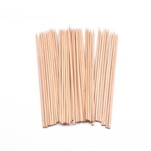 Prix d'usine – Brochettes de barbecue jetables durables à long manche, bâtonnets en bois de qualité alimentaire, 100 pièces/sac pour apéritifs et barbecues en extérieur - Product Image 4