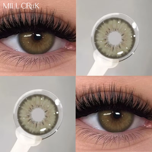 Lentes de Contacto Suaves Coreanas de Tres Tonos Más Vendidas al por Mayor, Material HEMA-NVP, 40% de Contenido de Agua, <span class=keywords><strong>Maquillaje</strong></span> para Ojos Grandes y Hermosos - Product Image 3