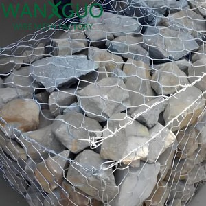 Factory Supply Welded <strong>Steel</strong> <strong>Gabion</strong> Cages Hexagonal Galvanized &amp; Water-Proof Stone-Filled with Custom Cutting Service - Product Image 4