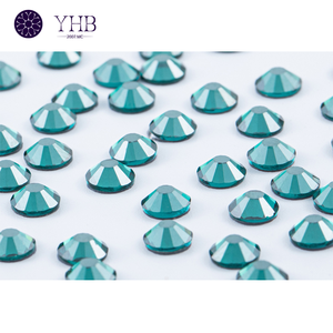 2025 yhb หินคริสตัลทรงหลวมสำหรับตัดเย็บเสื้อผ้าเจลสนพรีเมี่ยมซ่อมแซมด้วยความร้อนหลังเรียบ - Product Image 3