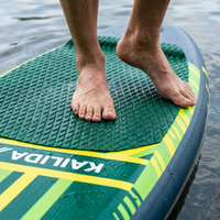 KAILIDA - Tabla de SUP Inflable con Tecnología Drop Stitch de 9'33"6" para Rafting en Aguas Bravas, PVC Resistente con Kit de Reparación, Portátil