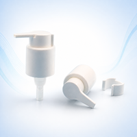 Pompe à lotion liquide en plastique Spring Outside 24/410 avec clip de verrouillage pour emballage cosmétique PPWR