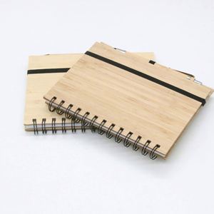 Cuaderno Moderno de Bambú con Logotipo Impreso en Serigrafía - Regalo Promocional Ecológico Personalizado para Estudiantes y Empresas - Product Image 2