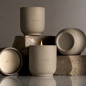 AIKUN, Fábrica OEM Integral, Soporte de Muestras, Vela Aromática de Cerámica Personalizada con Caja de Regalo, Tarjeta y Logotipo para Hoteles - Product Image 3