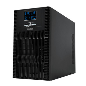 ZGONG <b>UPS</b> 1KVA Online Backup Power Supply For Monitoring Room <b>Computers</b> With USB And RS232 Ports - Product Image 2