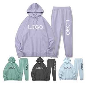 Ensembles de jogging 100% coton pour hommes, vêtements en gros, ensemble deux pièces pour hommes - Product Image 5