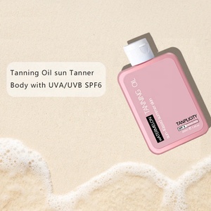 <span class=keywords><strong>Aceite</strong></span> de bronceado corporal natural Vegan Sun-Kissed Summer Skin <span class=keywords><strong>Aceite</strong></span> de bronceado orgánico para la cara Spf 6 Uva/UAB Protección y <span class=keywords><strong>aceite</strong></span> de bronceado de verano - Product Image 4