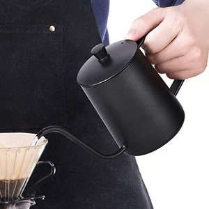 350มล. 600มล. หม้อต้มกาแฟเอสเปรสโซ่แบบคอห่านทำจากสเตนเลสสตีล - Product Image 2
