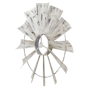 De alta calidad de interior y al aire libre redonda de Metal antiguo molinos de viento de la pared para la decoración de casa - Product Image 3