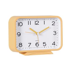 Nouveau <span class=keywords><strong>réveil</strong></span> Simple bonbons coloré horloge de bureau enfants étudiants carré bureau étude horloge - Product Image 4