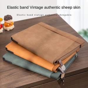 Tùy chỉnh máy tính xách tay A5 văn phòng kinh doanh da ràng buộc này mềm Cuốn sách có thể in logo xử lý tùy chỉnh notepad cho món quà - Product Image 4