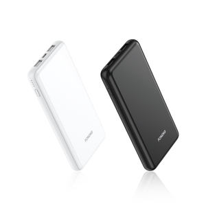 Foneng New P53 Black Classic Li-Polymer Battery Ultra Slim 2 <b>Micro</b> USB 10W Fast Charging 10000mAh Power Bank - Product Image 1