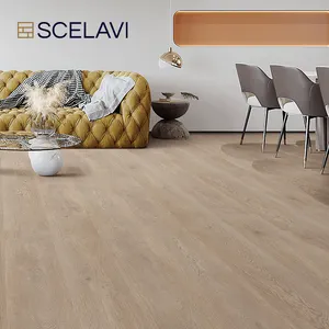 Eco Friendly Vinyl Plank Spc Click Flooring Pisos Pvc Vinilico 4Mm-6Mm Tile Pvc Vinyl Plastic Piso De Vinil Spc Flooring