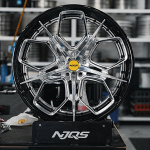 Jantes forgées NJQS en <span class=keywords><strong>2</strong></span> parties 5x130 pour Lamborghini Aventador Huracan GT2 GT3 <span class=keywords><strong>RS</strong></span> Porsche 20 21 22 26 pouces, jantes en alliage poli - Product Image 1
