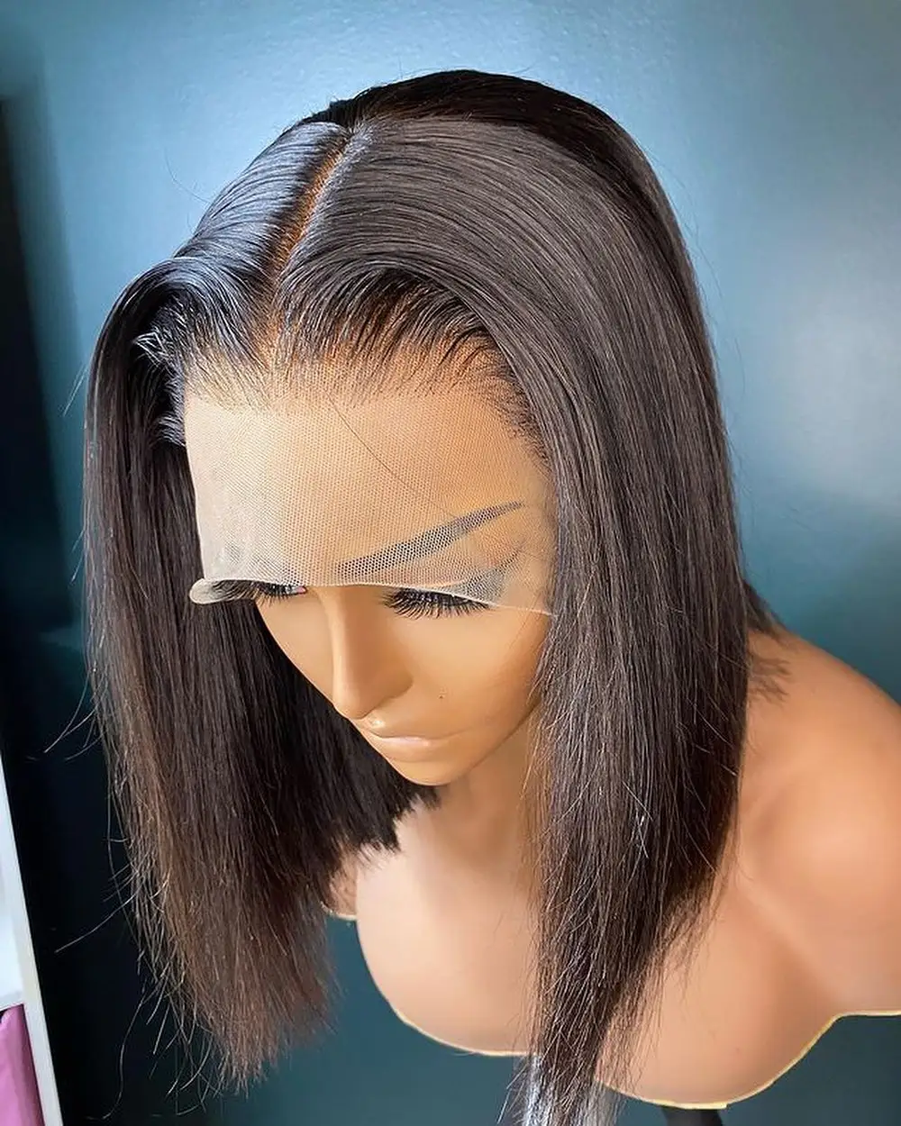 फैक्टरी आउटलेट महिलाओं wigs काले महिलाओं के लिए मानव बाल बॉब, 13*4 सीधे ब्राजील रेमी बाल पूर्व Plucked प्रक्षालित गाँठ