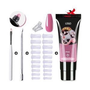 Mixed Procurement Low Price Wholesale <b>Nail</b> Acrylic Gel Kit with Brush Tips <b>Nail</b> Art Crystal <b>Extension</b> Gel Polish Kit Gel Set - Product Image 5