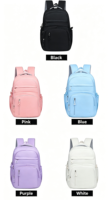Sac à dos de voyage personnalisé pas cher en gros, sac à dos simple pour jeunes et enfants, cartable imperméable pour filles, sac à dos scolaire pour enfants