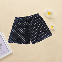 Nouveaux shorts de pyjama d'été respirants et légers pour femmes 2025, style japonais, avec cordon de serrage, imprimés, décontractés, pour le sport et la détente