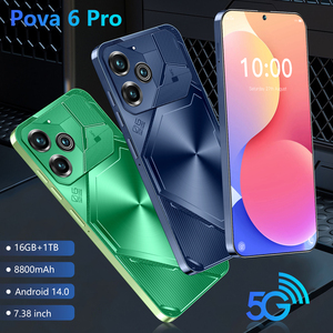 Teléfono Móvil POVA6 Pro 5G Original Clonado Desbloqueado al por Mayor, Android 14, CPU Deca Core, 16GB+1TB de Memoria, Pantalla HD - Product Image 5