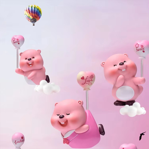 Hot Pink Little Li Geständnis Saison Blind Box Niedliche Harz Cartoon Puppe Schlafzimmer Zentral kontrolle Kleine Ornamente Großhandel - Product Image 6