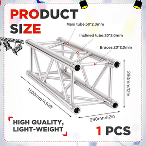 Estructura de Aluminio Certificada por TUV Alemania para Escenarios, Podios de Conciertos y Equipamiento Profesional para Ferias Comerciales - Product Image 1