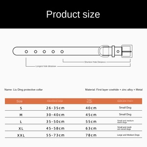 <span class=keywords><strong>Collar</strong></span> para Perro con Remaches y Diseño Floral Británico, para Razas Pequeñas, Cuero Vacuno y Cobre, Patrón Sólido, Cierre de Botón Ecológico, Regalo para el Día de San Valentín - Product Image 5